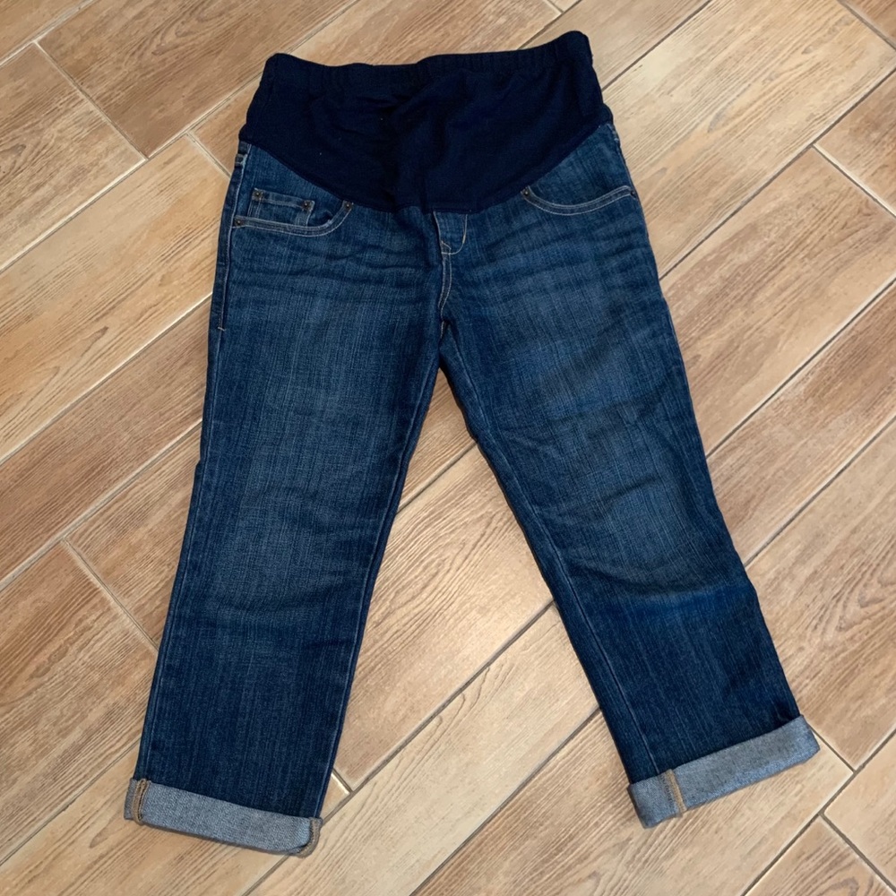 Old Navy Maternity Jean Capri Pants